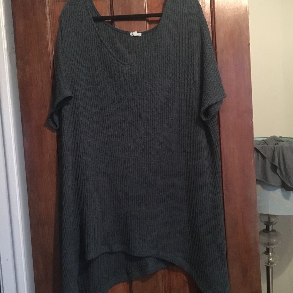 Long oversized sweater